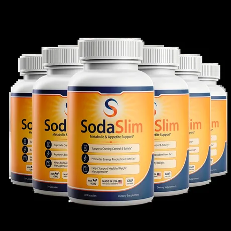 Six bottles of SodaSlim